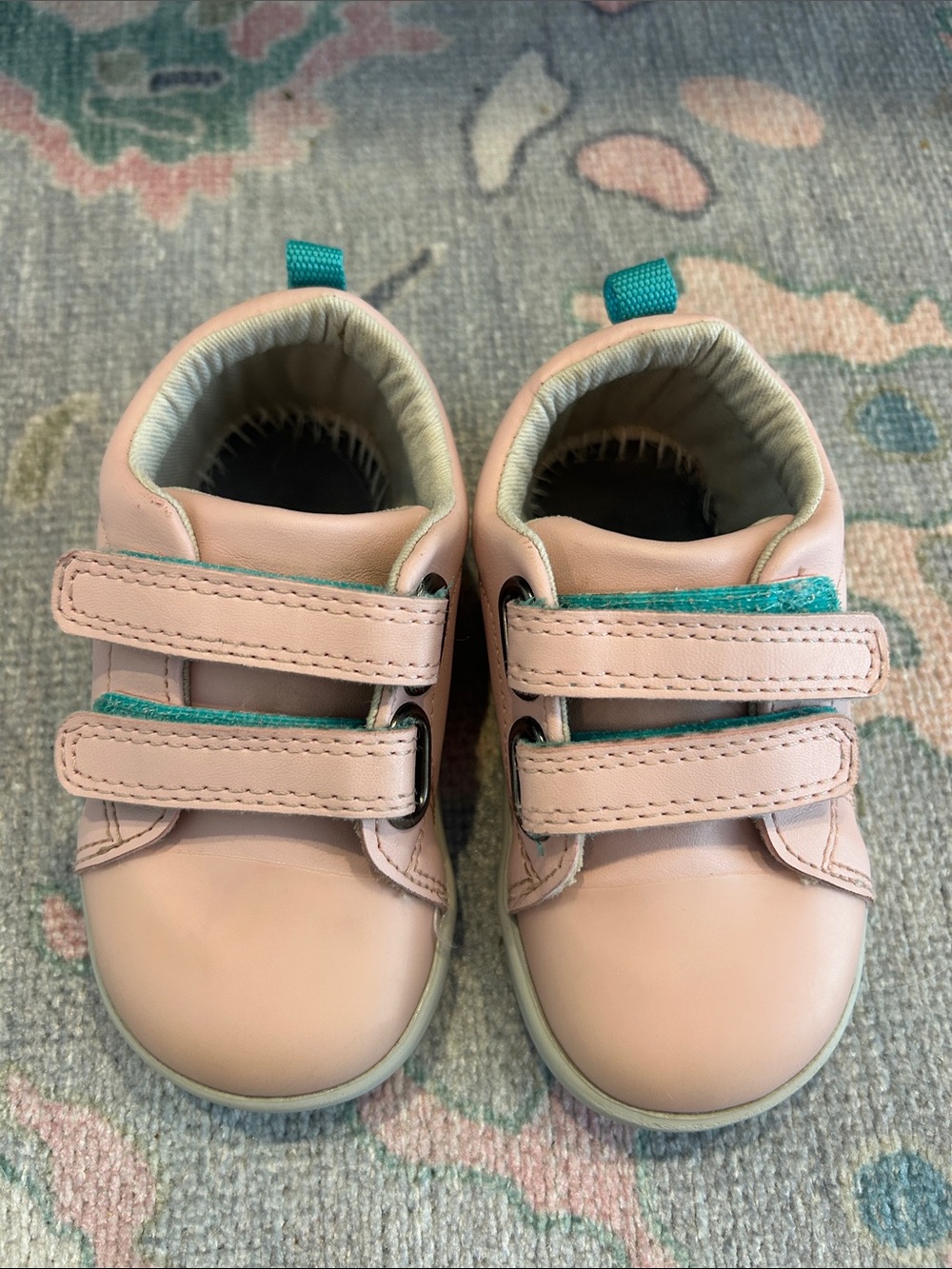 Ten Little Everyday Original Sneakers Blush Pink Toddler Size 6.5 VGUC
